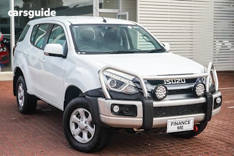 White 2018 Isuzu MU-X Wagon Ls-M (4X4)
