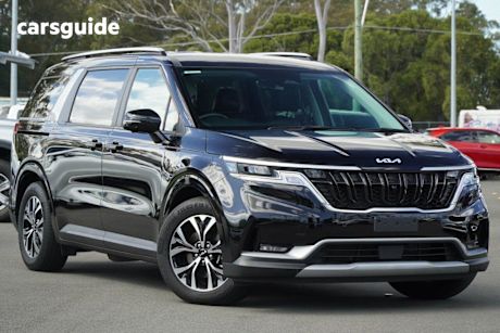 Black 2022 Kia Carnival SUV SLI F