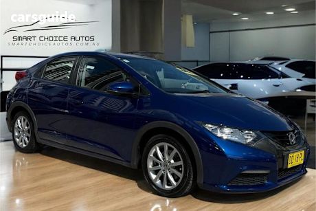 Blue 2012 Honda Civic Hatchback Vti-S