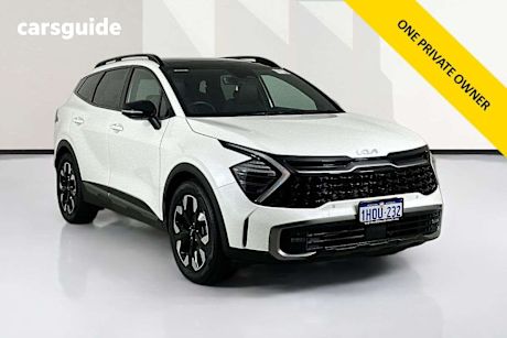 White 2022 Kia Sportage Wagon Gt-Line (Awd)