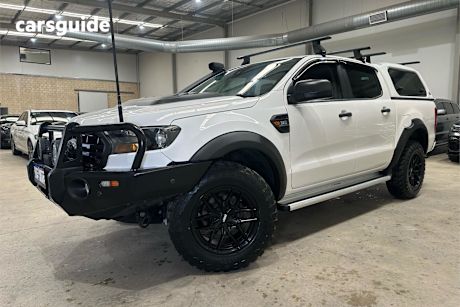 White 2020 Ford Ranger Ute Tray XL
