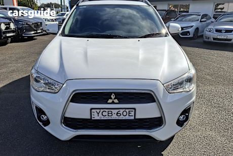 White 2014 Mitsubishi ASX Wagon Ls (2Wd)