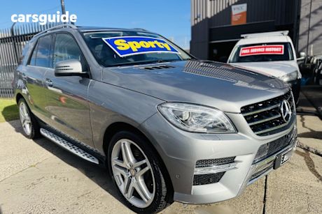 Grey 2014 Mercedes-Benz ML250 Wagon Cdi Bluetec (4X4)