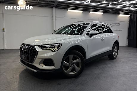 White 2020 Audi Q3 Wagon 35 Tfsi