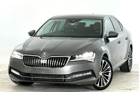 Grey 2022 Skoda Superb Sedan Style 162Tsi