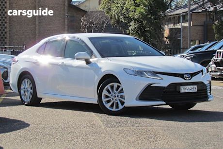 White 2024 Toyota Camry Sedan ASCENT F