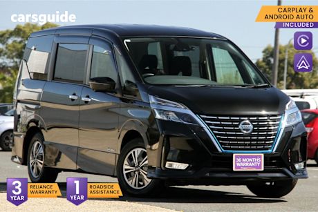 Black 2020 Nissan Serena SUV E- POWER (HIGHWAY STAR)