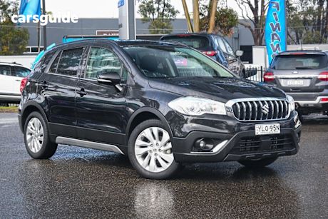 Black 2021 Suzuki S-Cross SUV TURBO F