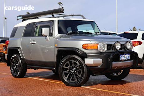 Silver 2012 Toyota FJ Cruiser SUV 4X4