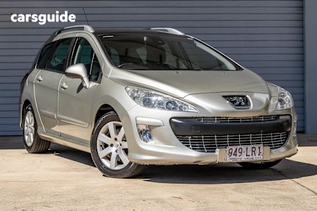 Silver 2008 Peugeot 308 Wagon Touring Xse Hdi 2.0