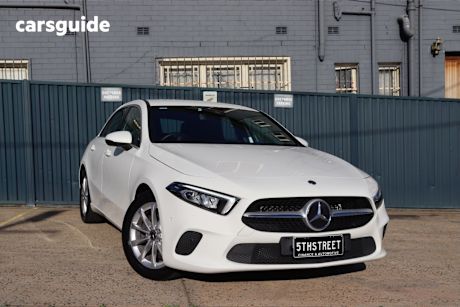 White 2022 Mercedes-Benz A180 Hatchback