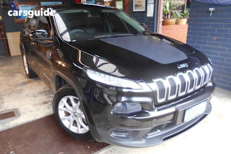 Black 2014 Jeep Cherokee Wagon Sport (4X2)
