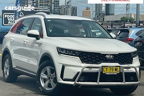White 2020 Kia Sorento SUV S 4X4