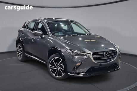 Grey 2024 Mazda CX-3 SUV G20 AKARI F