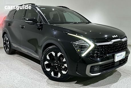 Black 2022 Kia Sportage SUV GT-LINE 4WD