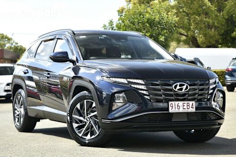 Blue 2022 Hyundai Tucson Wagon Elite (Awd)