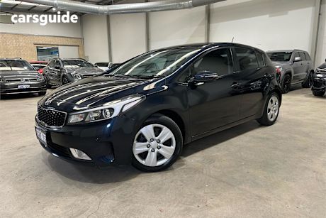Blue 2017 Kia Cerato Hatch S