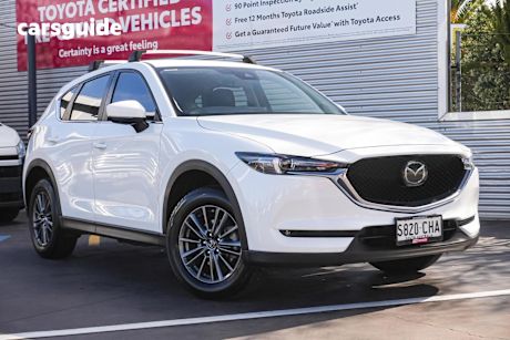 White 2020 Mazda CX-5 SUV MAXX SPORT F