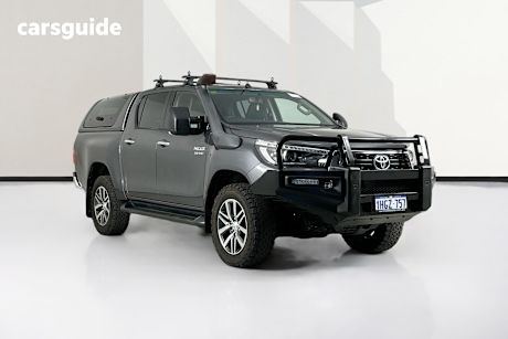 Grey 2018 Toyota Hilux Dual Cab Utility Sr5 (4X4)