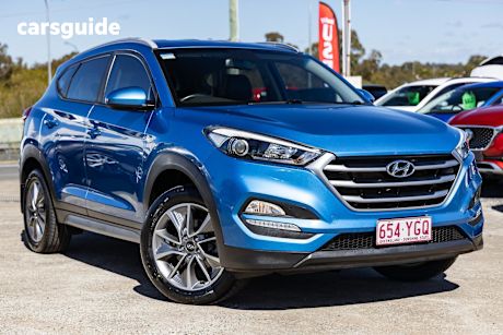 Blue 2017 Hyundai Tucson SUV ACTIVE X F