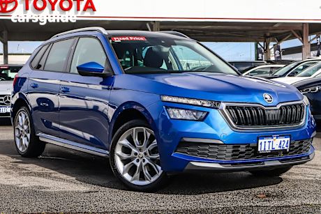 Blue 2020 Skoda Kamiq Wagon 85Tsi