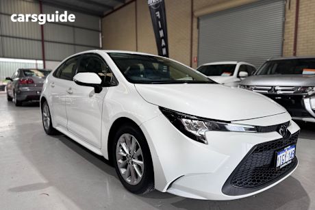 White 2021 Toyota Corolla Sedan Ascent Sport
