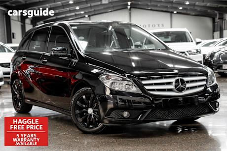 Black 2012 Mercedes-Benz B-Class Hatch B180 BLUEEFFICIENCY F