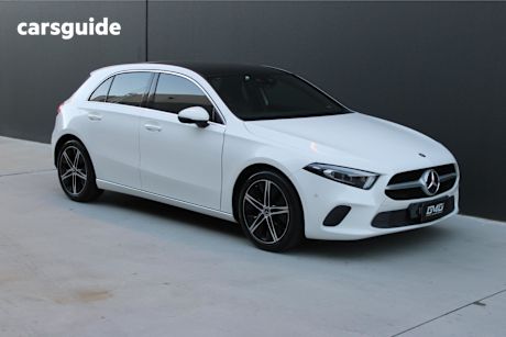 White 2018 Mercedes-Benz A-CLASS Hatch A200 F