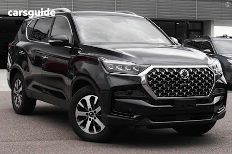 Black 2024 Ssangyong Rexton Wagon Ultimate (4Wd)
