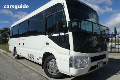 White 2018 Toyota Coaster OtherCar DELUXE