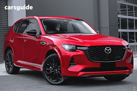 Red 2025 Mazda CX-60 Wagon P50E Gt Phev