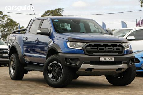 Blue 2019 Ford Ranger Double Cab Pick Up Raptor 2.0 (4X4)