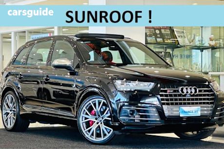 Black 2018 Audi SQ7 Wagon 4.0 Tdi V8 Quattro