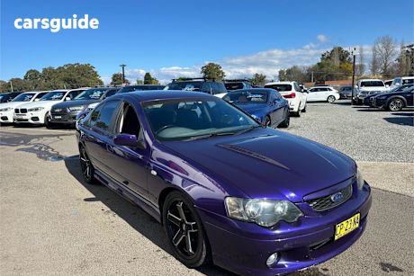 Purple 2004 Ford Falcon Sedan XR8 R