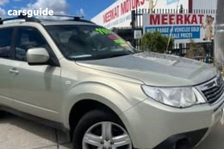 Gold 2010 Subaru Forester Wagon Xs Premium