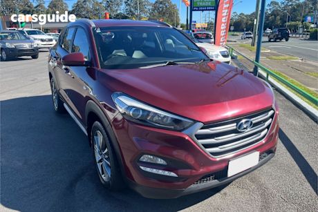 Red 2017 Hyundai Tucson Wagon Active X (Fwd)
