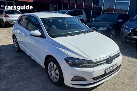 White 2019 Volkswagen Polo Hatchback 70 Tsi Trendline