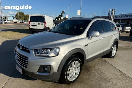 Silver 2017 Holden Captiva SUV ACTIVE F