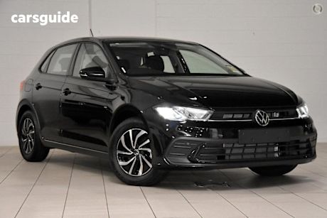 Black 2025 Volkswagen Polo Hatch 85TSI LIFE F