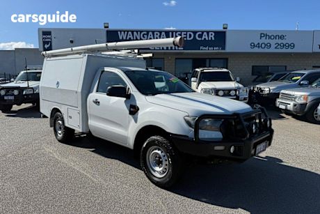 White 2017 Ford Ranger Cab Chassis 3.2 Xl Plus (4X4)