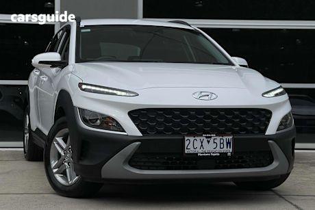 White 2022 Hyundai Kona Wagon (Fwd)