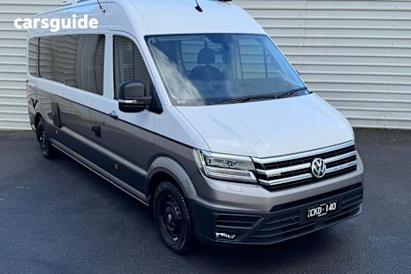 White 2022 Volkswagen Crafter Commercial KAMPERVAN STYLE TDI410 4WD