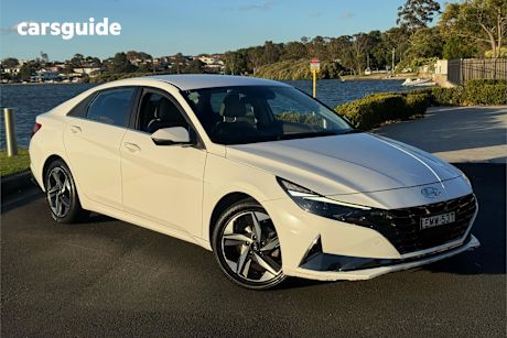 White 2021 Hyundai I30 Sedan ELITE F