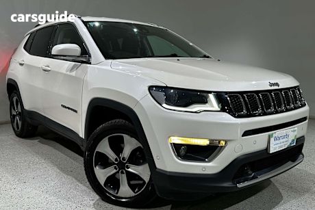 White 2018 Jeep Compass SUV LIMITED 4X4