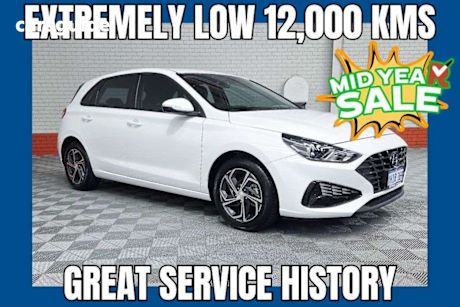 White 2021 Hyundai I30 Hatch F