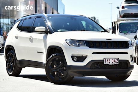 White 2020 Jeep Compass Wagon Night Eagle (Fwd)