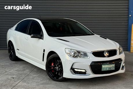 White 2016 Holden Commodore Sedan SS V REDLINE R