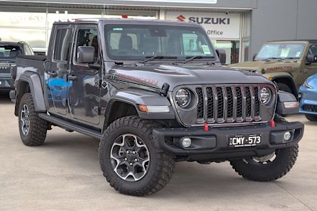 Grey 2023 Jeep Gladiator Dual Cab Utility Rubicon (4X4)