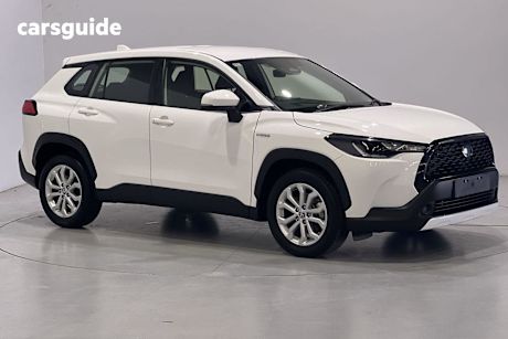 White 2023 Toyota Corolla Cross SUV GX F