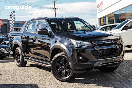 Black 2025 Isuzu D-MAX Ute Tray